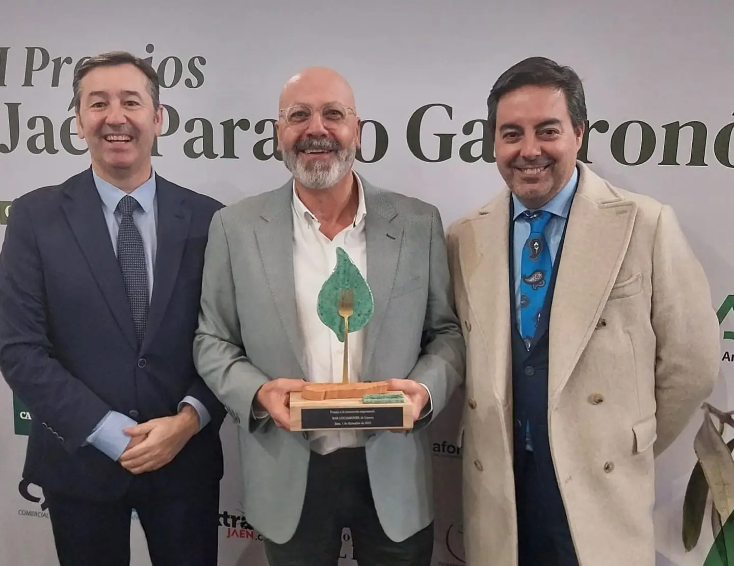 Premio a la Trayectoria Empresarial en los I Premios Jaén Paraíso Gastronómico