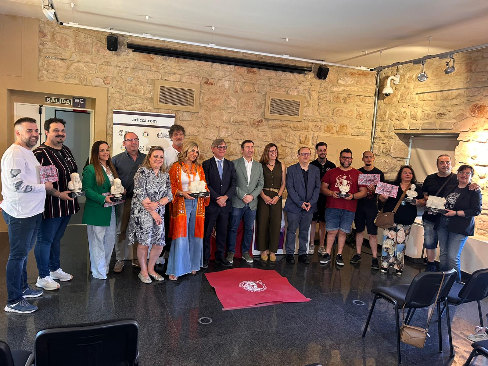 ACIL presente en la entrega de los premios del Concurso de Escaparates y Ambientación de las Fiestas Íbero-Romanas de Cástulo 2026