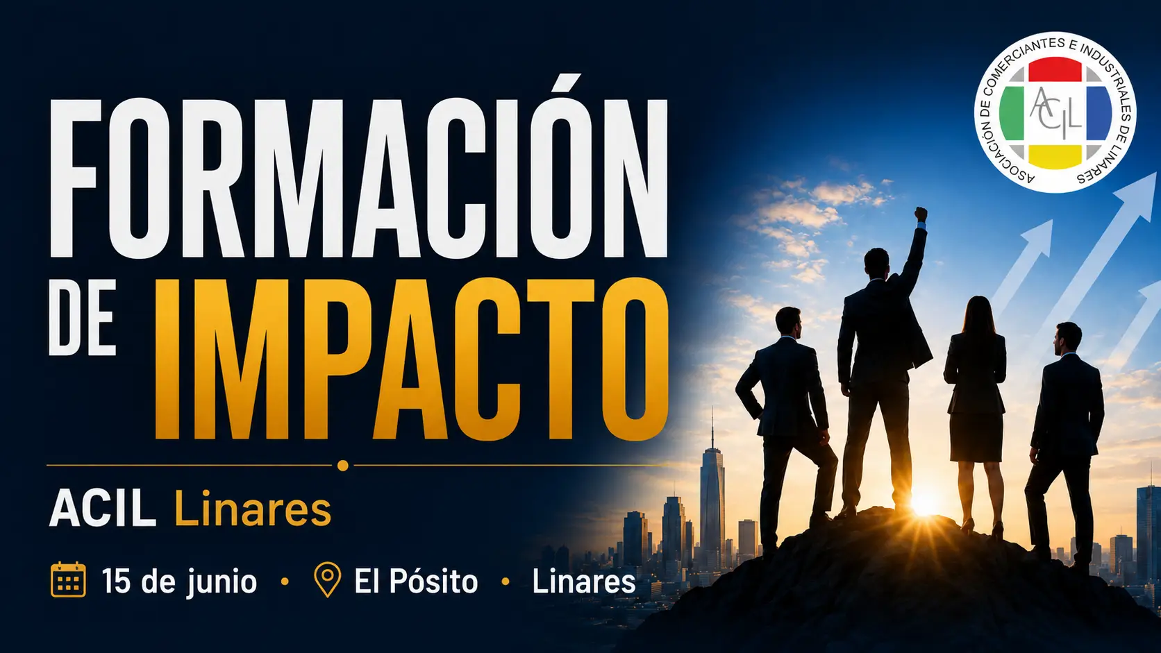 ACIL Linares presenta “Formación de Impacto 2026”: una iniciativa para impulsar a empresarios, autónomos y profesionales de Linares