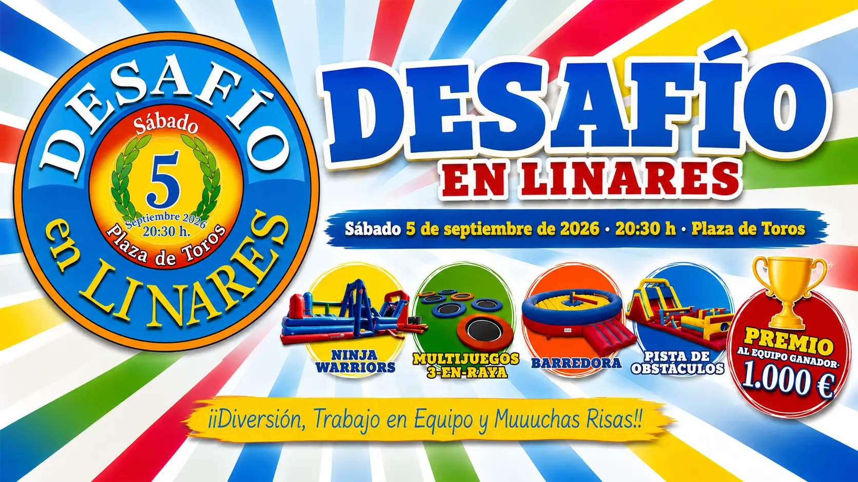 ACIL organiza el “Desafío en Linares”, una jornada de diversión, convivencia y trabajo en equipo