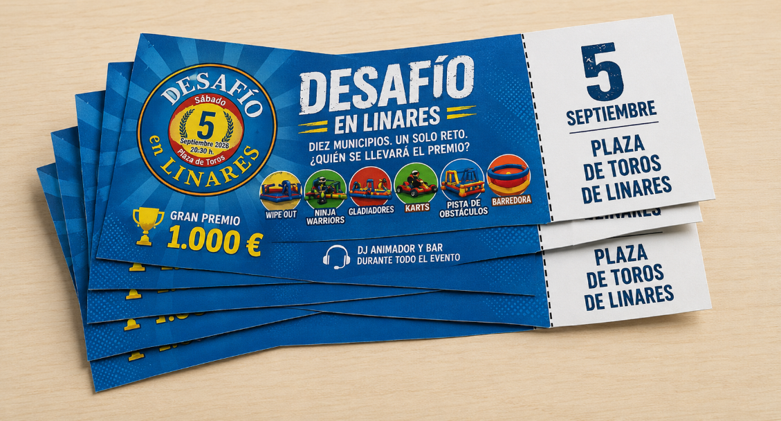 Compra ya tus entradas para El Desafío en Linares